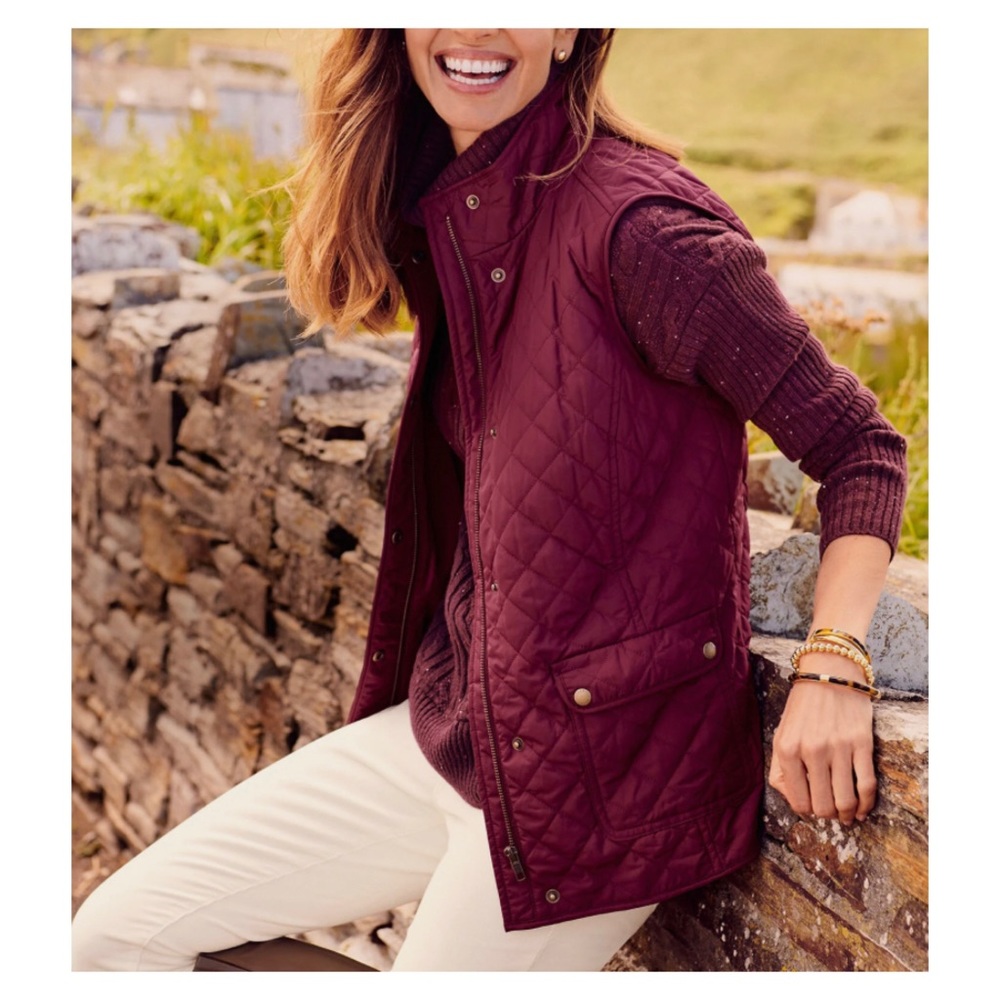 Talbots • Quilted Vest • Size Smal